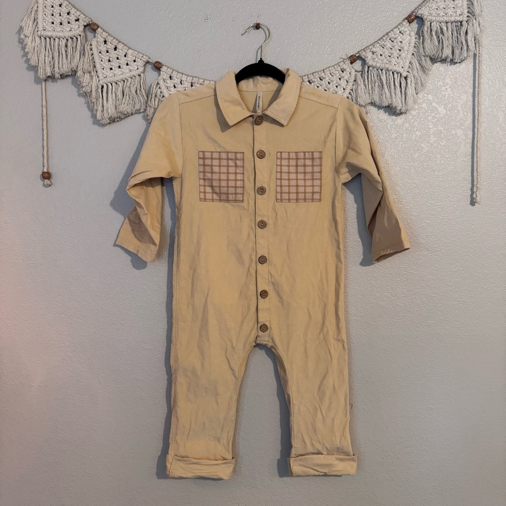 Wild Wawa Corduroy‎ Jumpsuit
